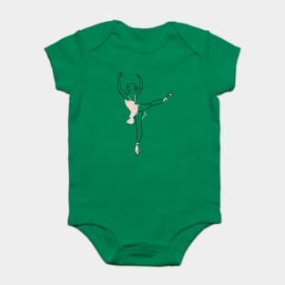 Ballerina Dancer Baby Bodysuit